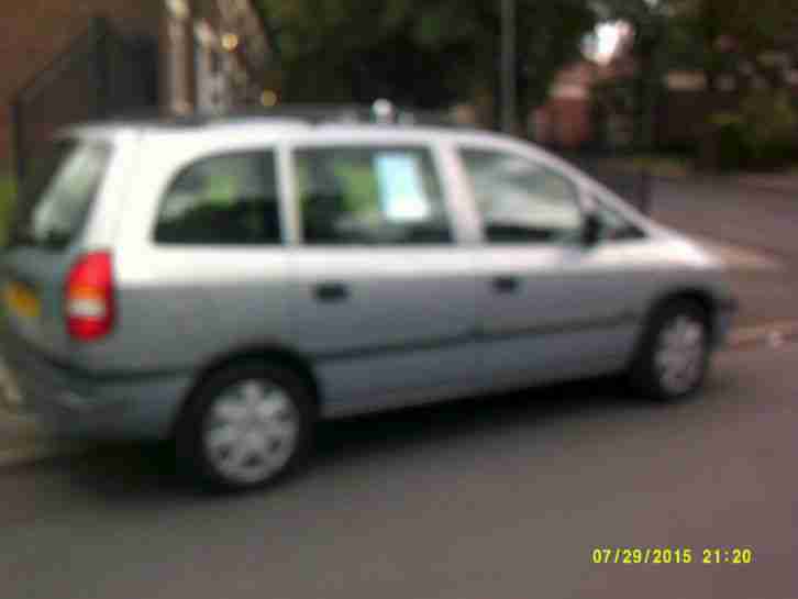 Vauxhall Zafira Comfort