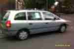 Vauxhall Zafira Comfort