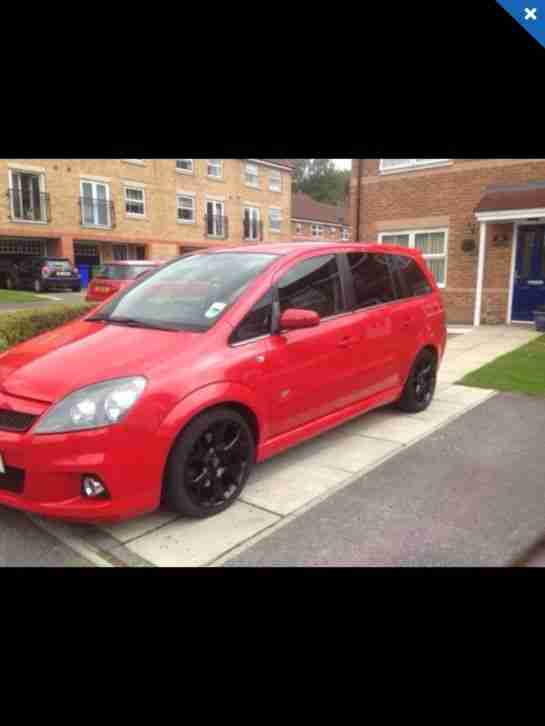 Vauxhall Zafira VXR