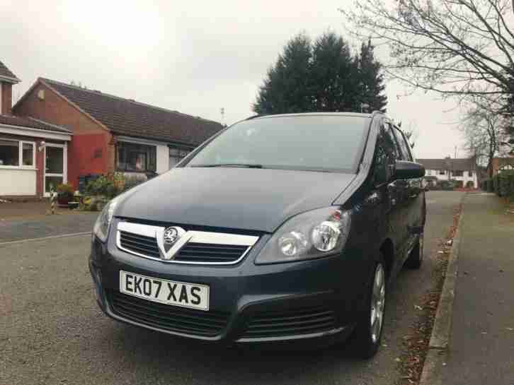 Vauxhall Zafira automatic 2007 newshape 2.2