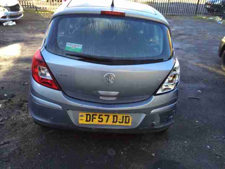 Vauxhall corsa 2008 light damaged salvage starts drives 1 day auction no reserve