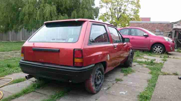 Vauxhall nova SRI 2.0 16v Redtop Modified Project