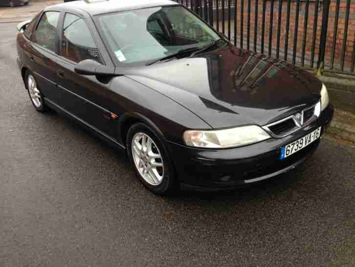 Vauxhall vectra sri black FRENCH REGISTERED