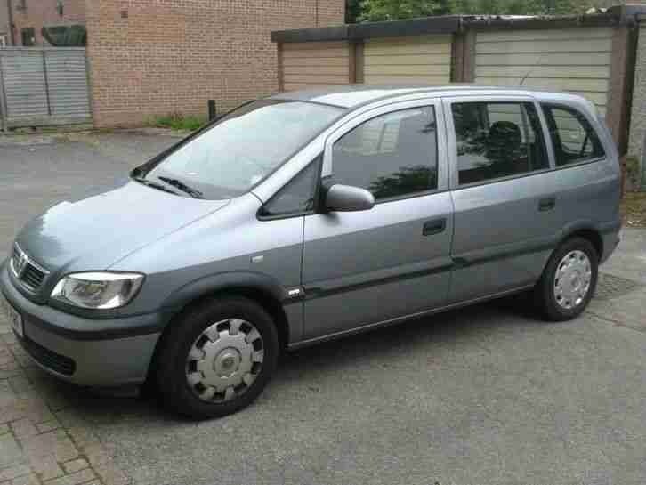 Vaxhall Zafira 7 Seater 2004 1.8