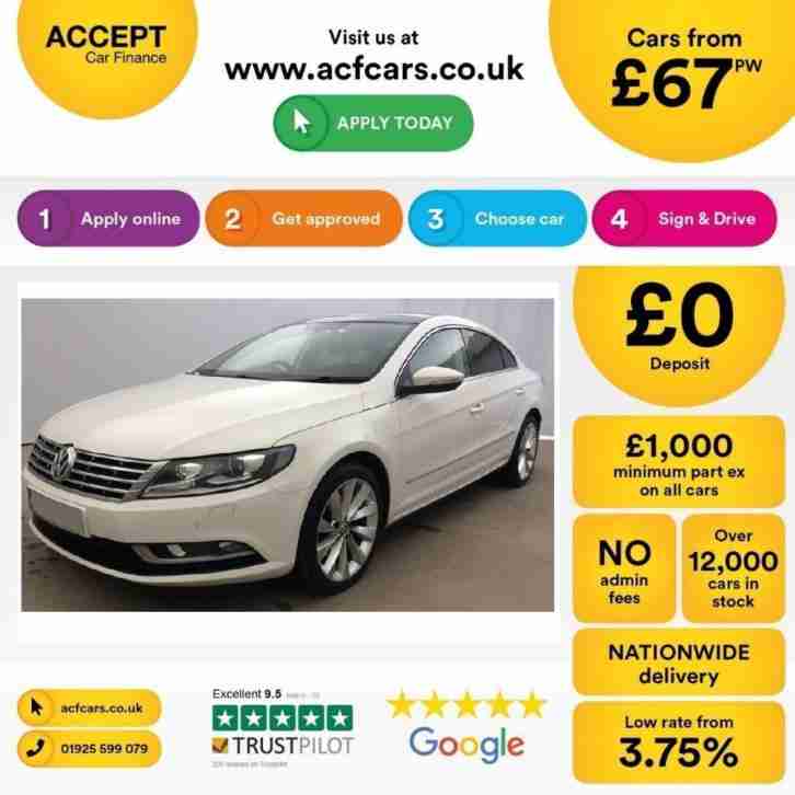 Volkswagen CC GT FROM £67 PER WEEK!