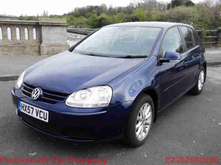 Volkswagen Golf 1.6 MATCH Fsi 5dr **ONLY 52000 MILES** PETROL MANUAL 2007/57