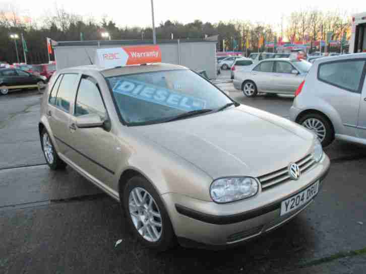 Golf 1.9TDI ( 90 bhp ) 2001MY SE