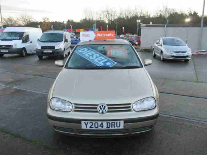 Volkswagen Golf 1.9TDI ( 90 bhp ) 2001MY SE