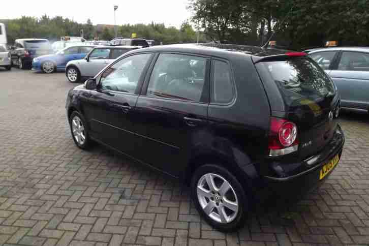 Volkswagen Polo 1.2 ( 60PS ) 2009MY Match black alloy wheels 5 door hatchback