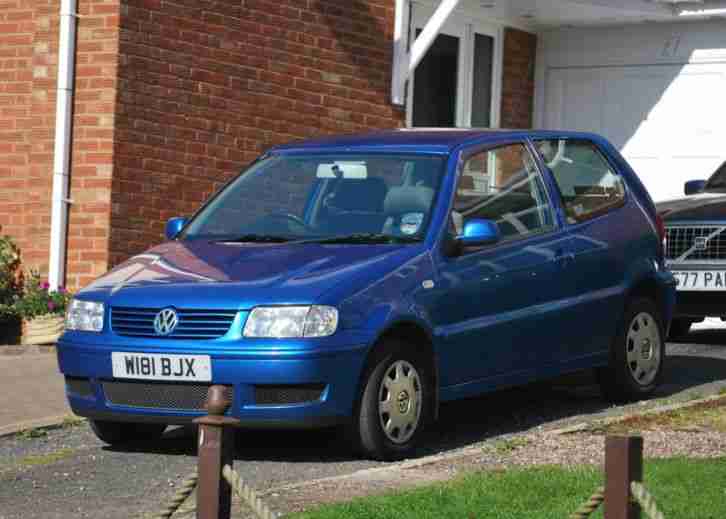 Volkswagen Polo SDI 1.9 diesel blue Metallic manual
