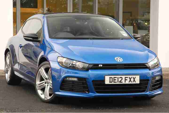 Volkswagen Scirocco Coupe. Volkswagen car from United Kingdom