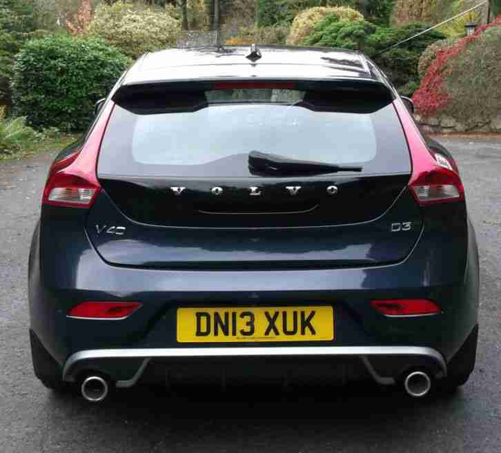 Volvo V40 D3 R-Design Lux 150bhp Manual (Start-Stop) 66k Miles (NO RESERVE)