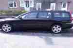 V70 Estate Black with beige leather