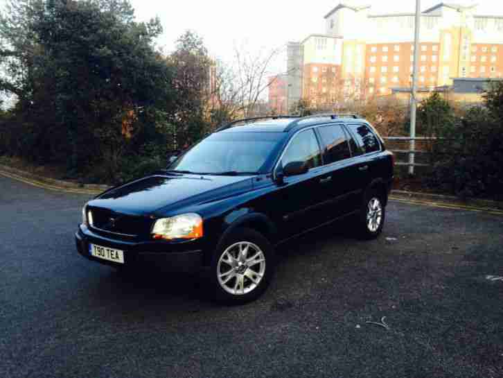 Volvo XC90 2.4 geartronic 2004MY D5 SE £6995 Black Full Service History 4x4