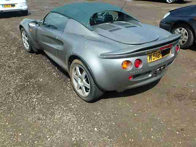 W REG LOTUS ELISE 111S VVC , IN MET GREY WITH BLACK LEATHER