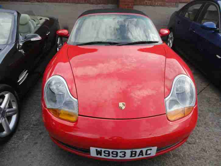 W Reg BOXSTER S 3.2 S, INDIA RED,