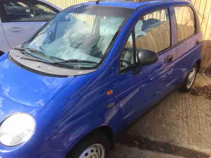 W reg 2000 Daewoo Matiz 0.8 SE Plus 5 door hatch 12 Months MOT Cambelt Done