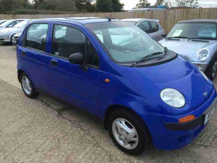 W reg 2000 Daewoo Matiz 0.8 SE Plus 5 door hatch 12 Months MOT Cambelt Done