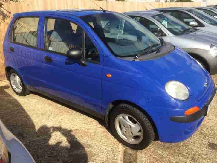 W reg 2000 Daewoo Matiz 0.8 SE Plus 5 door hatch 12 Months MOT Cambelt Done