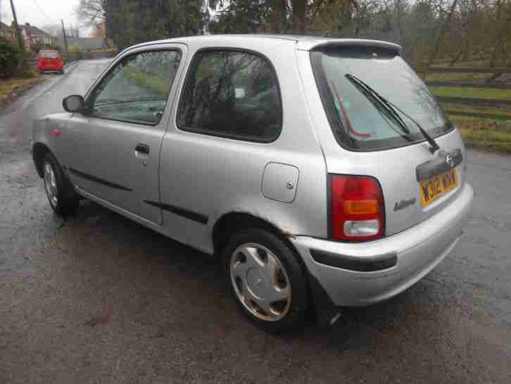 W2000 NISSAN MICRA 1.0 16V CELEBRATION 3DR, 83K,MOT APRIL 2017,PRICED TO CLEAR.