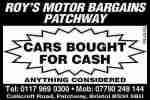 WANTED USED CARS OR VANS UNDER £1000 IN