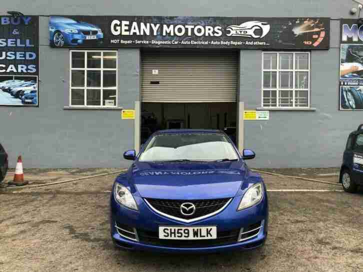 WARRANTY 2009 MAZDA 6 DIESEL ENGINE WITH 6 SPEED, 161 BHP, FULL YEAR MOT, F