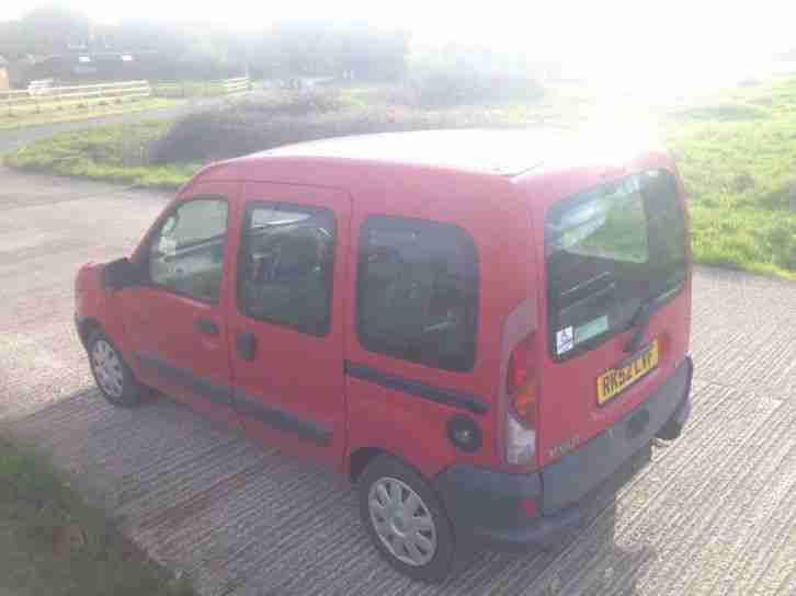 WAV 2002 AUTO 1.4 PETROL RENAULT KANGOO AUTHENTIQUE WHEELCHAIR MOBILITY VEHICLE