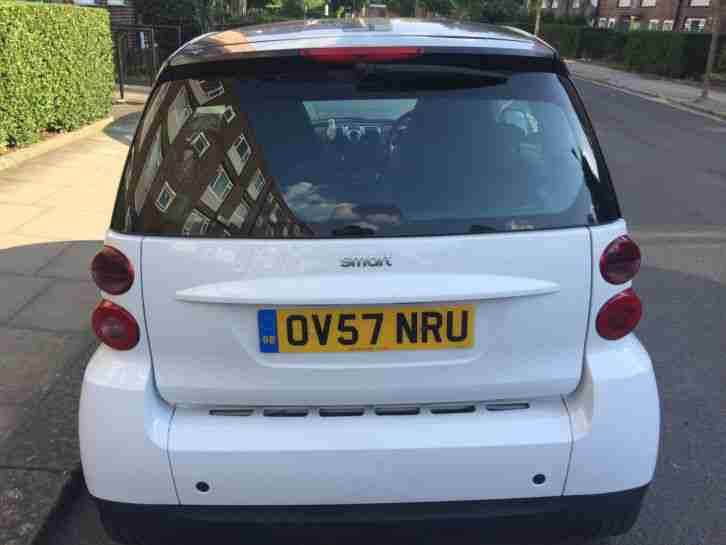 White/Silver Smart Fortwo Passion 1.0 Petrol
