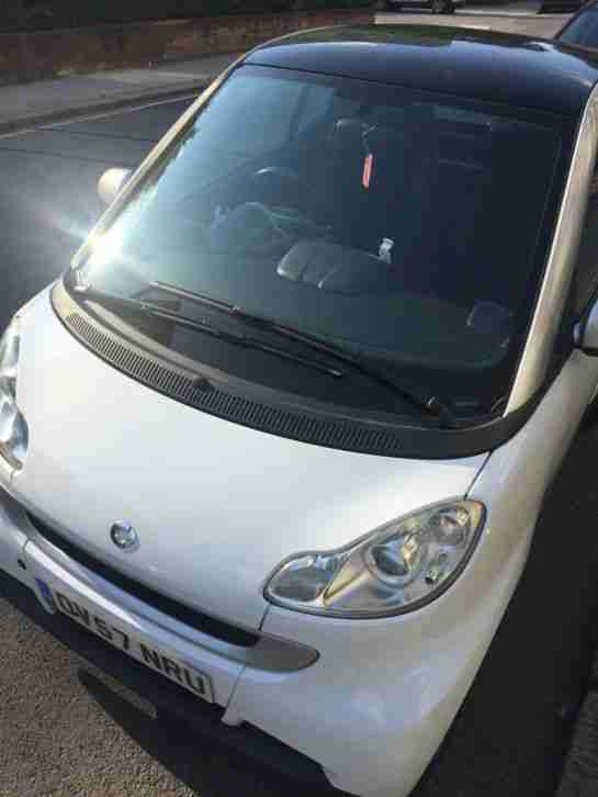 White/Silver Smart Fortwo Passion 1.0 Petrol