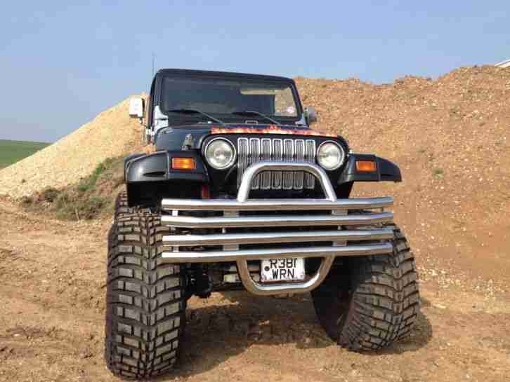 Wrangler Jeep TJ Monster Truck 4x4 Convertible Auto LHD 4.0 Classic Custom