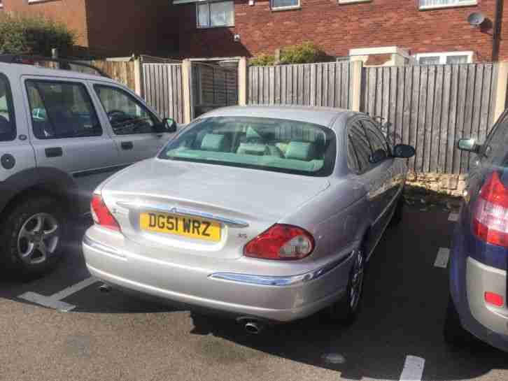 X Type Jaguar 51 plate silver Automatic 2.5l petrol 12 month's MOT