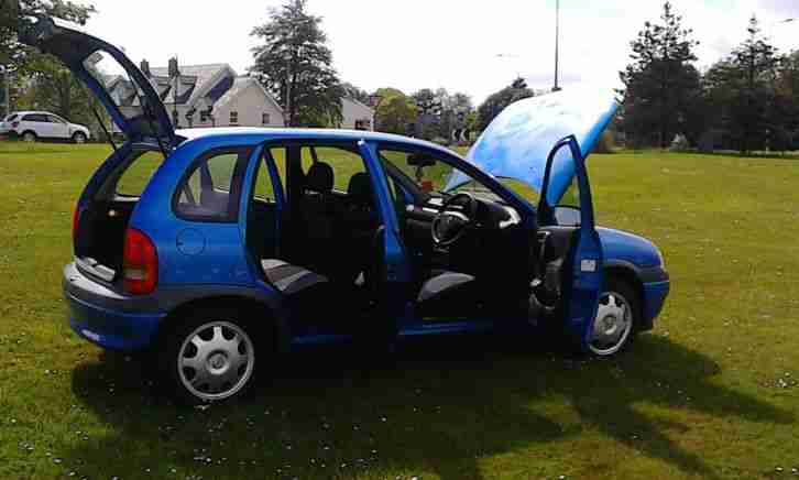 Year 2000 Vauxhall corsa extremely low mileage full history MOT 2016