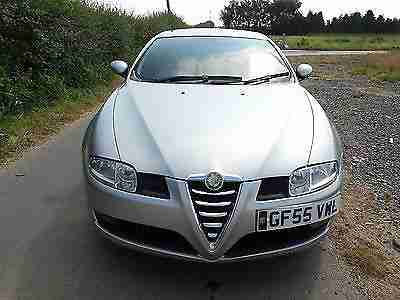 alfa gt coupe 1.9 turbo diesel 55 plate,silver with red leather,no reserve