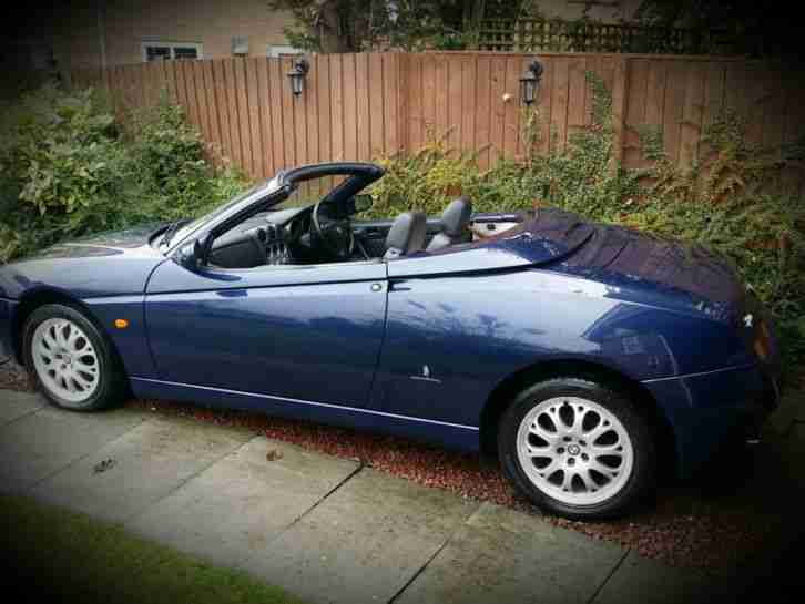 alfa romeo spider 2001 private reg S100 NET