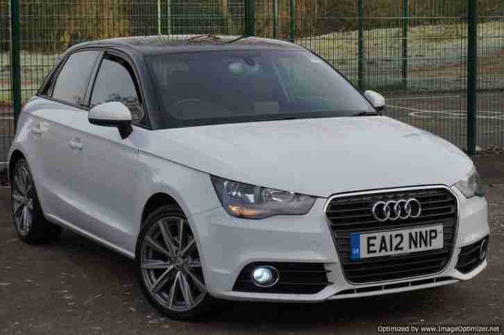 a1 1.4 tfsi sport in stunning white