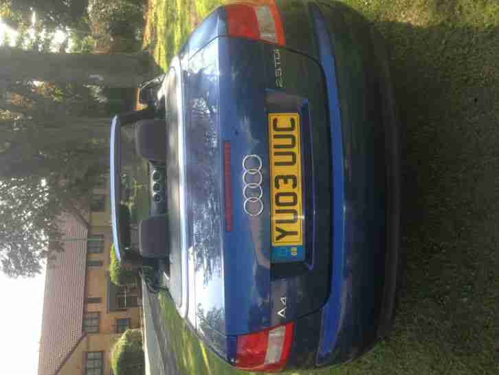 audi a4 convertable 2.5 v6 tdi
