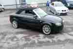 a4 convertible 1.8 black