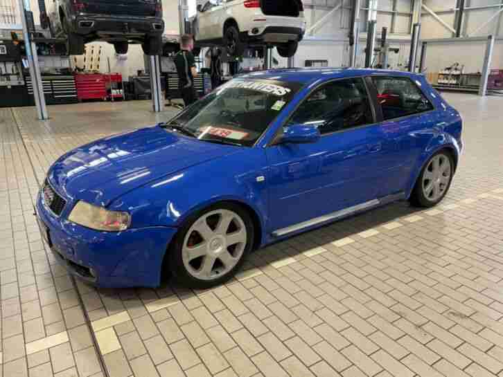 audi s3 8l Nogaro blue noggy FORGED ENGINE. Blue suede/leather recaros