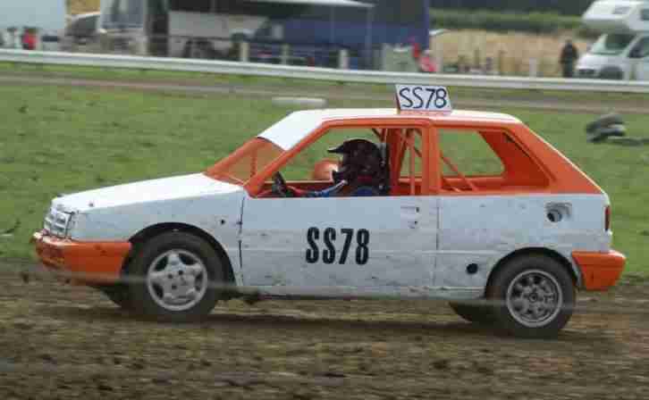 Autograss class 2. Other car from United Kingdom