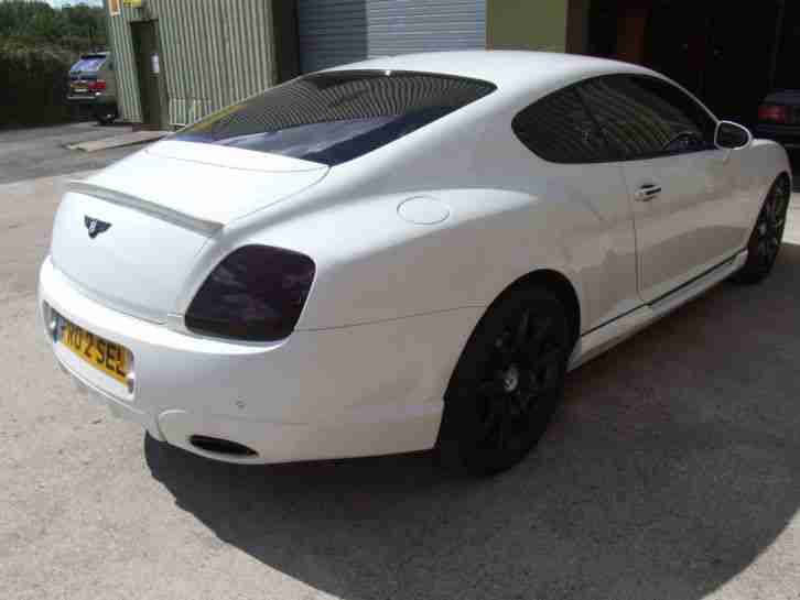 Bentley continental gt w12 6.0l twin turbo 2005 in white f s h looks amazing