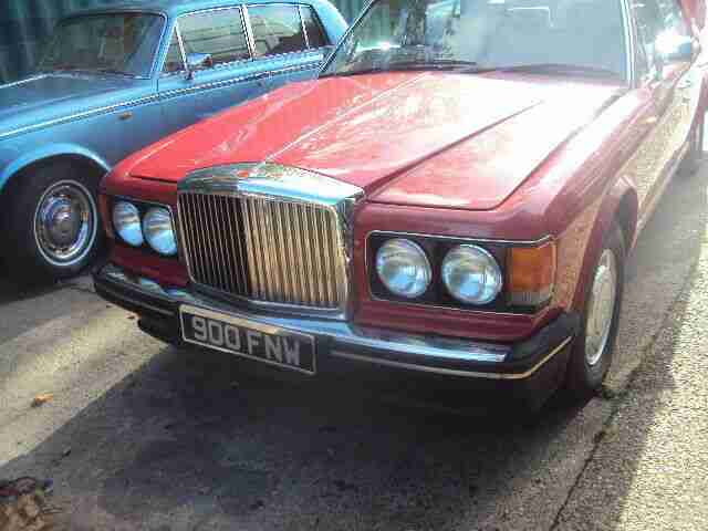 BENTLEY MULSANNE TURBO R WITH PRIVATE REG VERY NICE RUST FREE CONDITION