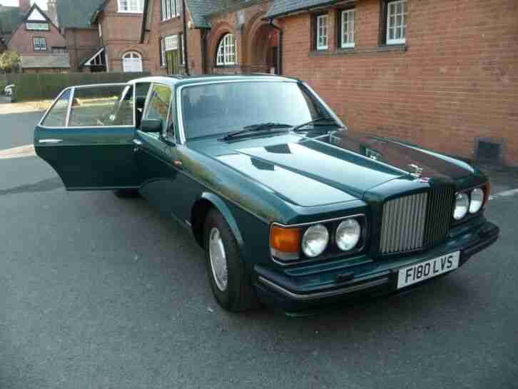 BENTLEY TURBO R 34,000 miles Green rare and excellent