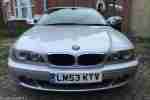 3 series e46 coupe 318 auto 2004 2 owners