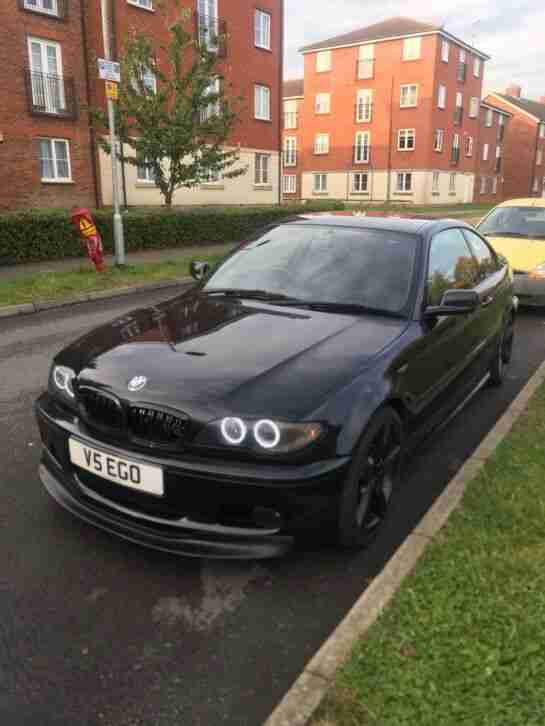 e46 318ci Msport Coupe manual black angel