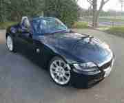 BMW Z4 2.0 SPORT PETROL MANUAL BLACK 2 DOOR CONVERTIBLE 2007
