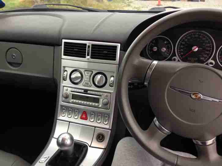 chrysler crossfire black 2006
