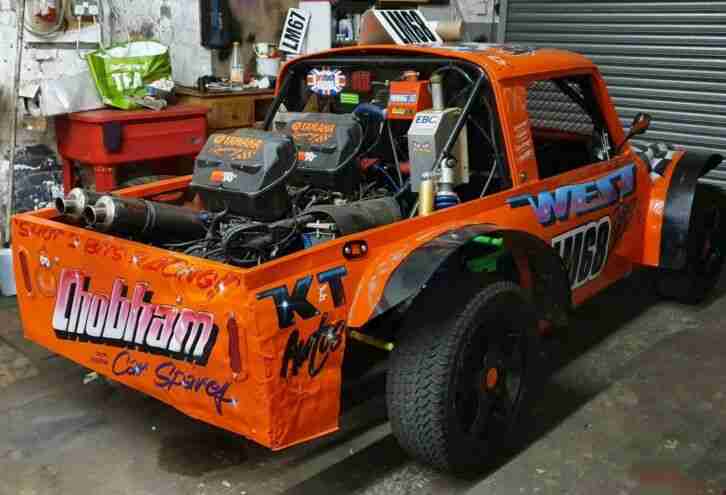 class 7 mini pickup autograss with 1000cc R1 engines + spares