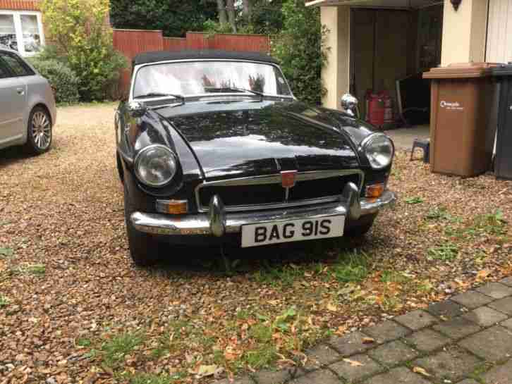 Classic cars mgb roadster 1978