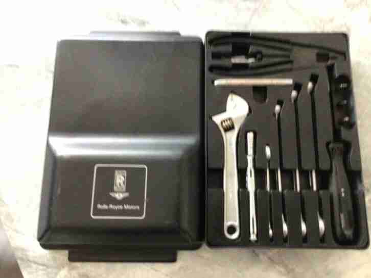 COMPLETE TOOL SET. Rolls Royce car from United Kingdom