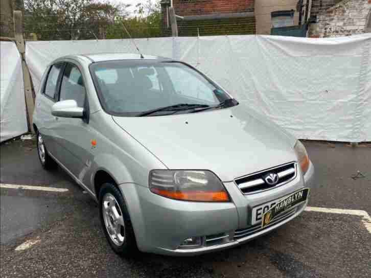 Daewoo Kalos SX 16V Auto Very Low Mileage, Alloys, A C Only 34,000 AA Approved
